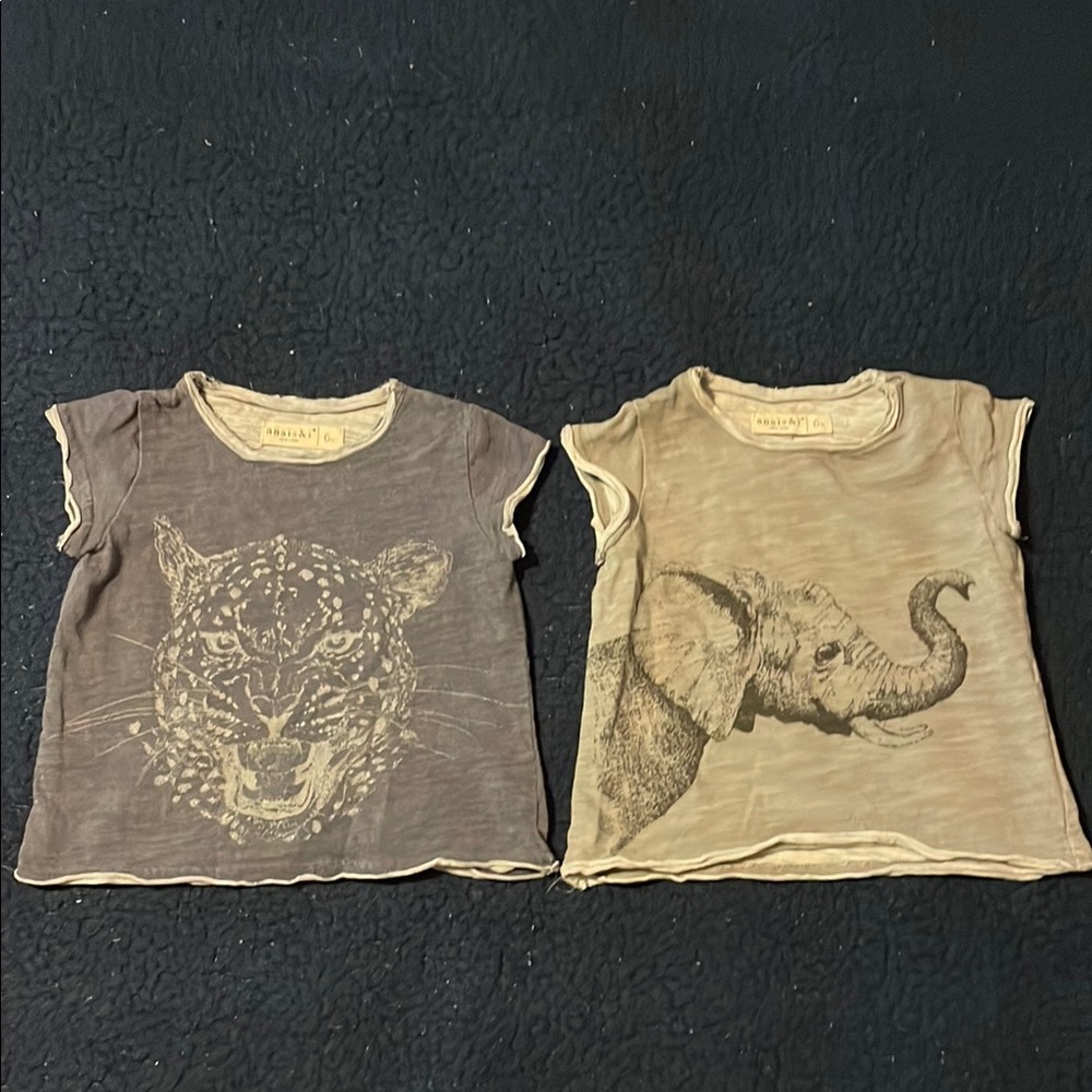 anais & i Kids Animal Print Shirts (2)